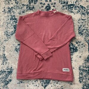 PINK Victoria's Secret Dusty Rose Crewneck Sweater x small cute